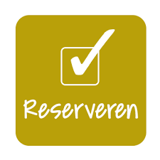 Reservatie geldig na betaling van het voorschot. via de online reservatiemodule